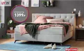 Möbel Martin LIV'IN Lit boxspring offre