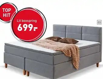 Möbel Martin Lit boxspring offre