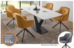 Möbel Martin Chaise avec accoudoirs la pièce offre