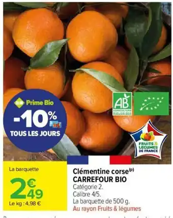 Clémentine corse