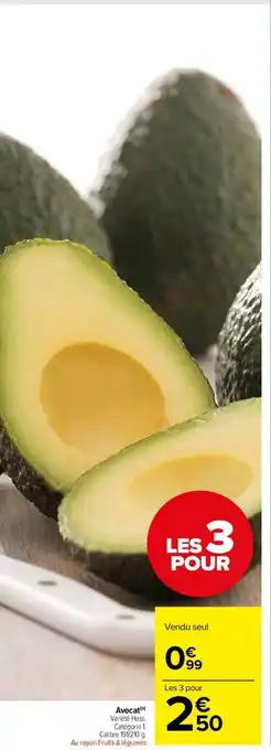 Carrefour Market Avocat offre
