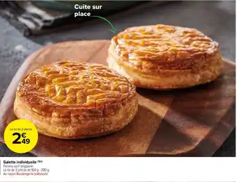 Galette individuelle