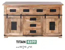 Meubles Crack Titan offre