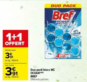 Carrefour Market Duo-pack blocs WC Ocean offre