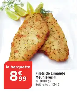 Maximarché Filets de Limande Meunières offre