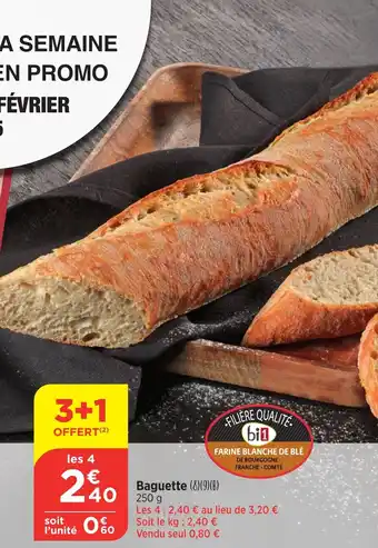 Maximarché Baguette offre