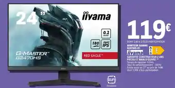 E.Leclerc iiyama moniteur gaming G2470HS-B1 offre