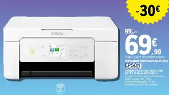 E.Leclerc Epson Imprimante Multifonction XP-4205 offre