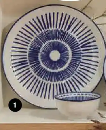 Super U Assiette Plate azur offre