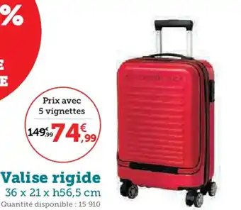 Super U Valise rigide offre