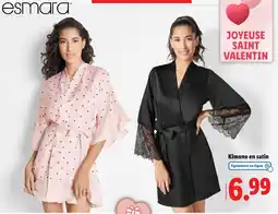 Lidl esmara Kimono en satin offre