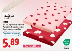 Lidl LIVARNO HOME Plaid offre