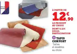 Super U Tapis confort offre