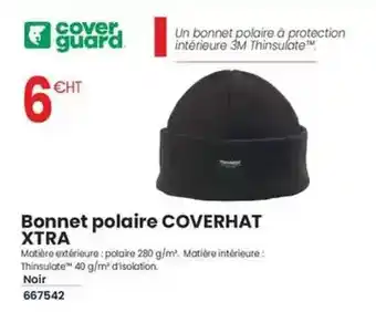 Au Forum du Bâtiment Cover guard - bonnet polaire coverhat xtra offre