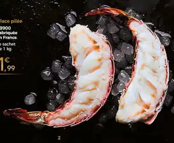 Demi-Queue De Langouste Caraibés Crue