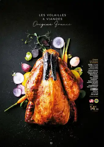 Thiriet Chapon Noir Fermier De Challans offre