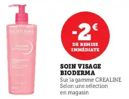 Super U BIODERMA Soin visage offre