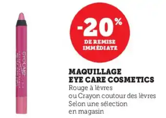 Super U Maquillage eye care cosmetics offre