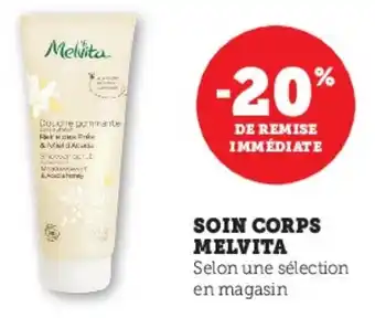 Super U MELVITA Soin corps offre