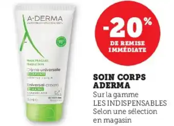 Super U ADERMAS oin corps offre