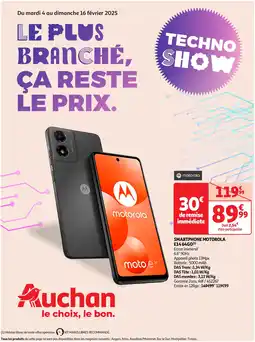 Auchan SMARTPHONE MOTOROLA e14 64go offre