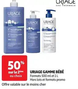 Auchan URIAGE Gamme bébé offre