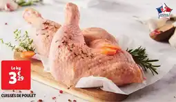 Auchan Volaille française cuisses de poulet offre