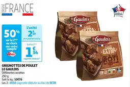 Auchan Volaille française grignottes de poulet le gaulois offre