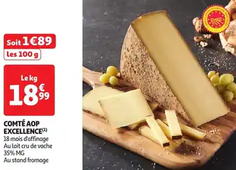 Auchan Comté aop excellence offre