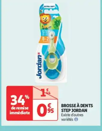 Auchan Parapharmacie JORDAN Brosse à dents step offre