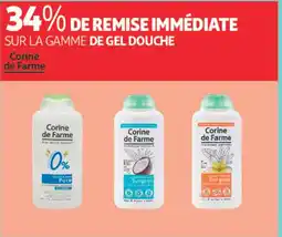 Auchan Parapharmacie Sur la gamme de gel douche offre