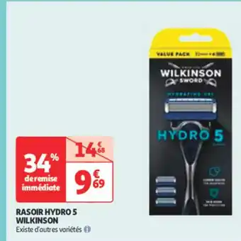 Auchan Parapharmacie WILKINSON Rasoir hydro 5 offre