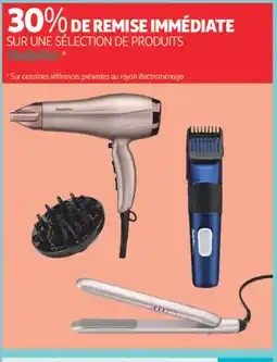 Auchan Parapharmacie BABYLISS Sur une sélection de produits offre