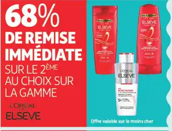 Auchan Parapharmacie L'OREAL Elseve offre