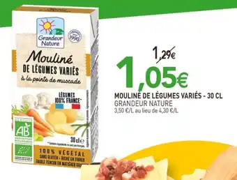 naturéO Mouline de légumes variés offre