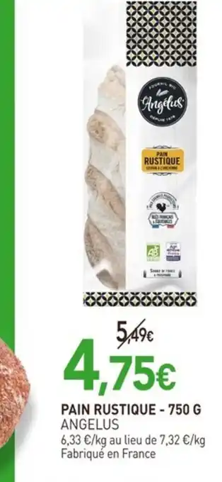 naturéO Pain rustique offre