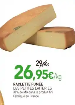 naturéO Raclette fumée offre