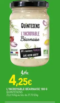 naturéO QUINTESENS L'incroyable béarnaise offre