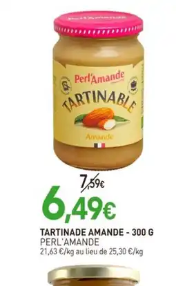 naturéO PERL'AMANDE Tartinade amande offre