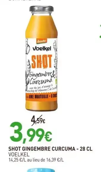 naturéO VOELKEL Shot gingembre curcuma offre