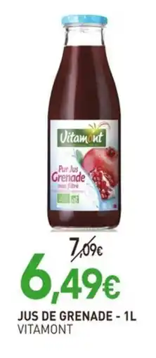 naturéO VITAMONT Jus de grenade offre