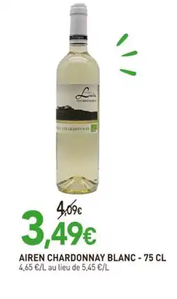 naturéO Airen chardonnay blanc offre