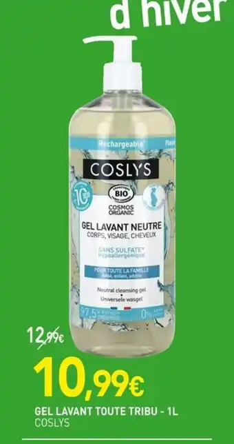 naturéO COSLYS Gel lavant toute tribu offre