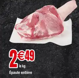 Carrefour Épaule entière offre