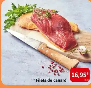 Colruyt Filets de canard offre