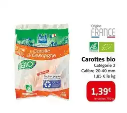 Colruyt Carottes bio offre