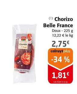 Colruyt Belle France Chorizo offre