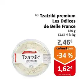 Colruyt LES DÉLICES BELLE FRANCE Tzatziki premium offre