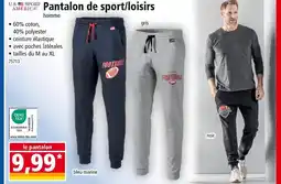 Norma U.S. SPORT AMERICA Pantalon de sport/loisirs homme offre