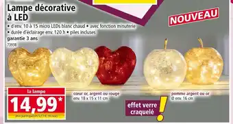 Norma Lampe décorative à led offre